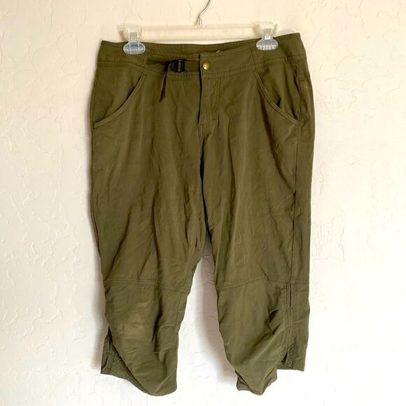 Prana green capris - Picture 1 of 6